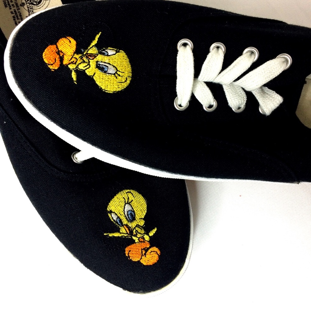 Vintage sneakers 2000 WB Looney tune tweety bird Y2k - Picture 6 of 8